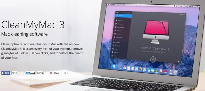 CleanMyMac System software