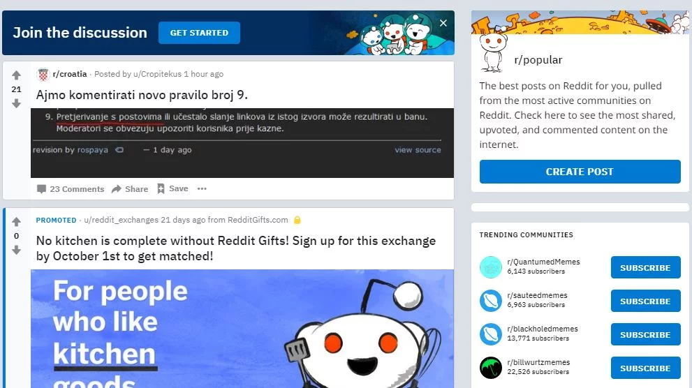 New posts in subreddit
