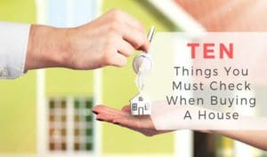 Things to Look for When Buying a House
