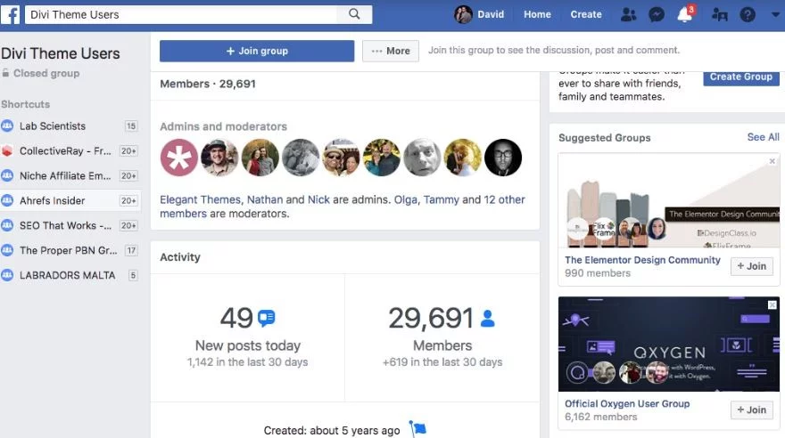Community | Elegant Themes