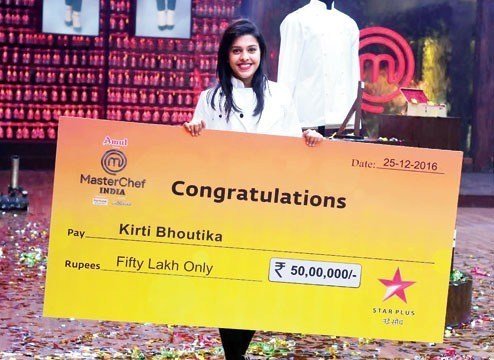 MasterChef India 5 Winner - Kirti Bhoutika