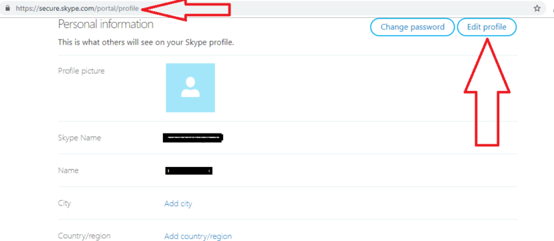 how to find and change skype name