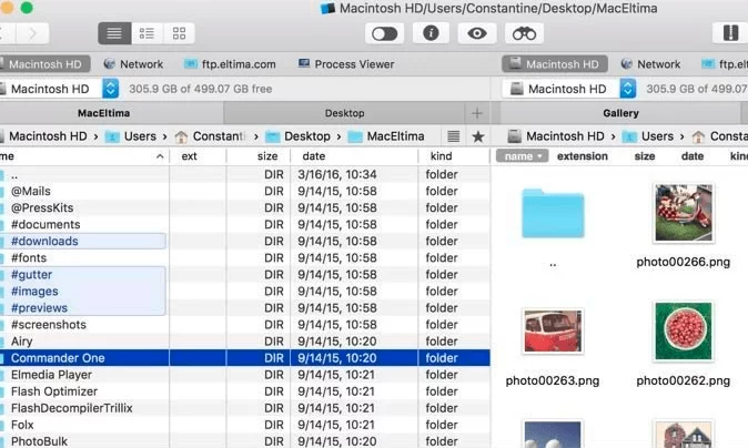 File manager & FTP client for Mac