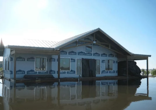 House Has Been in a Flood
