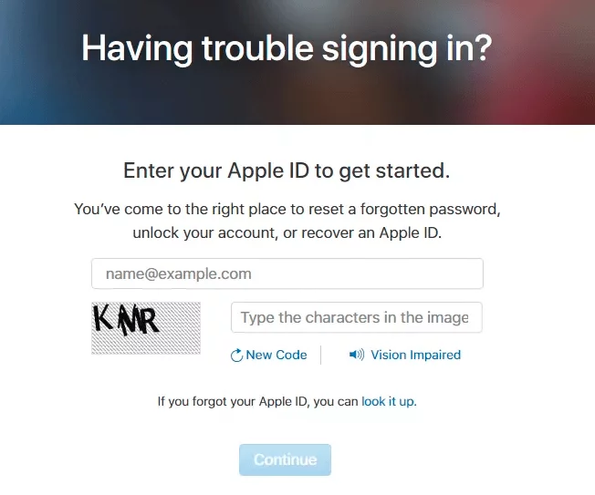 Reset Apple Account Reset iCloud Password From Your PC