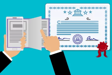 Online certification program