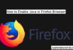 Enable Java In Firefox Browser