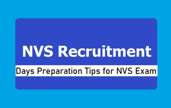 Important Tips to Qualify NVS Exam