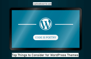 Selecting the perfect wordpress theme