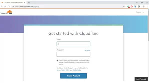 Cloudflare Login