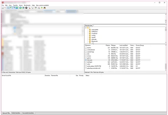 FTP client 