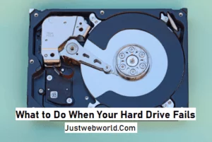 What to Do When Your Hard Drive Fails
