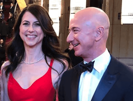 Jeff Bezos and MacKenzie Bezos
