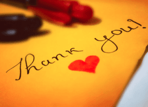 How to say thanks for congratulations