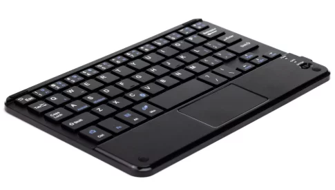 Keyboard and touchpad