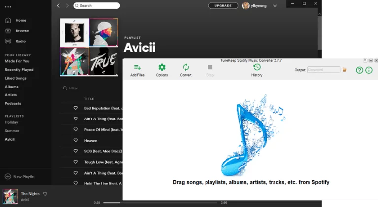 Launch TuneKeep Spotify Music Converter