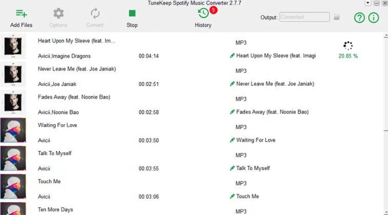 Download to convert Spotify music