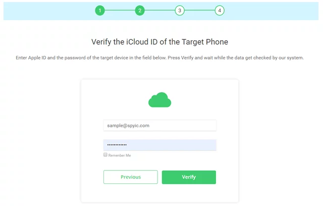 Spyic and iCloud synchronization