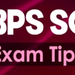 IBPS So Prelims Exam Practice Methods