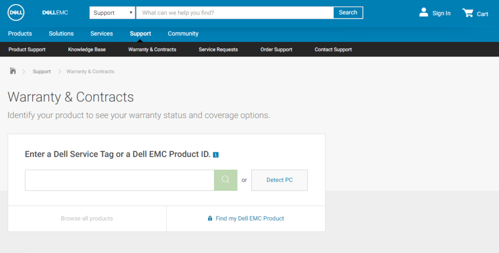 Dell Warranty Check Ways To Check Dell Laptop Warranty Status