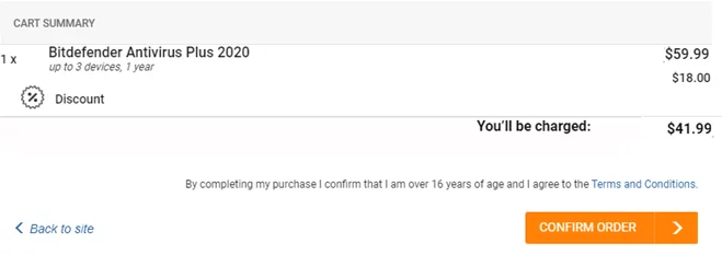Antivirus Plus 2020 Pricing