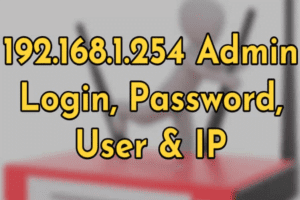 192.168.1.254 - Login Admin