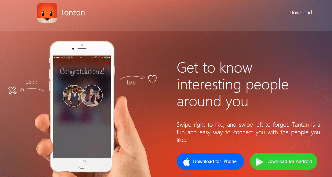 tantan dating app usage