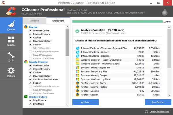 CCleaner Profesional Plus