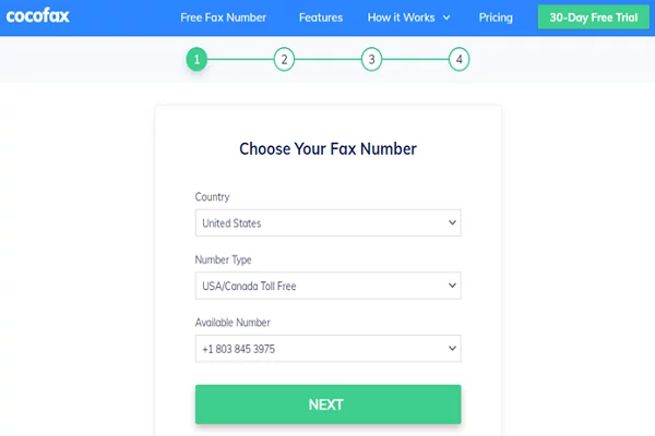 CocoFax - Fax from Google
