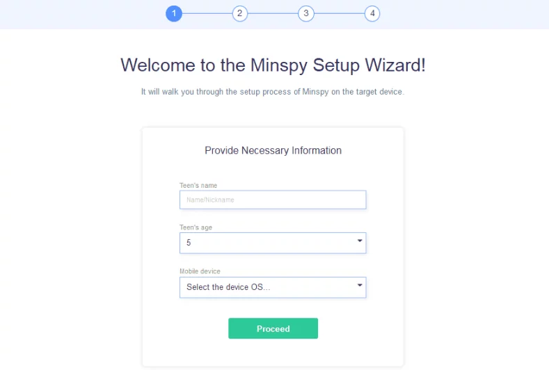 Minspy Setup Wizard