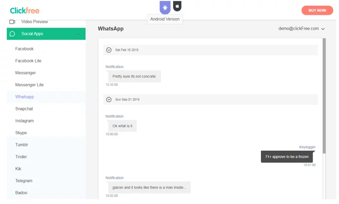 ClickFree for Android