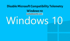Fix Microsoft Compatibility Telemetry