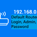 192.168.0.1 – Default Router IP Address, Login, Password