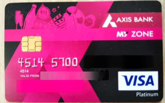 Axis Bank MY Zone Credit Cards