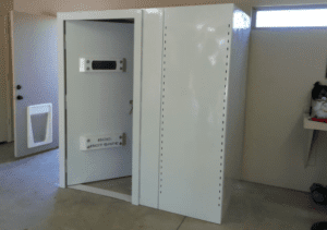 Above Ground Steel Tornado Shelter