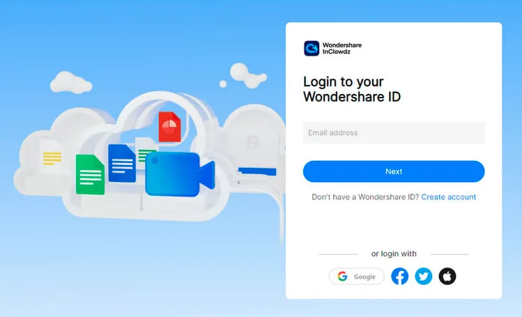 Wondershare InClowdz