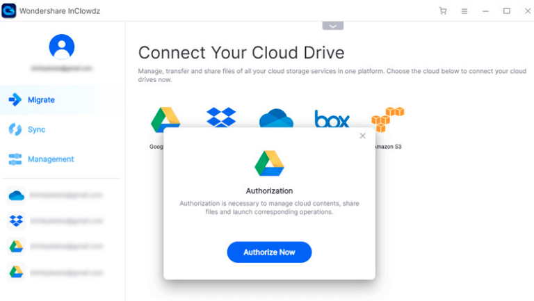 transfer files from dropbox to google drive