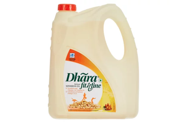 Dhara Soyabean Oil Jar