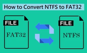 How to Convert NTFS to FAT32 for Compatibility With Devices?