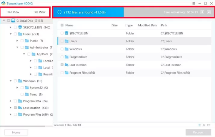 Scan Hard Disk Drive