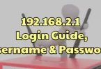 192.168.2.1 - Default Router IP Address