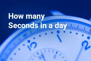 How Many Seconds In A Day