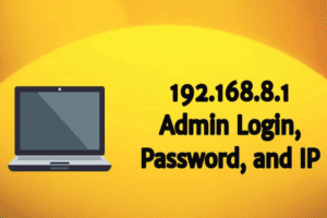192.168.8.1 Admin Login