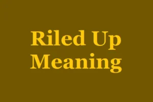 Riled Up: What does “Riled Up” Mean? with Useful Examples