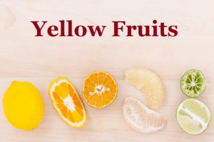List Of Yellow Fruits