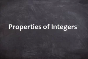 Properties of Integers