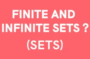 Finite and Infinite Sets