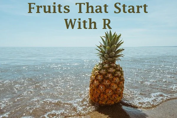 الفواكه التي تبدأ بـ R