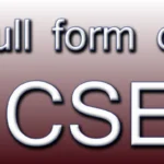 ICSE Full Form