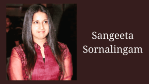 Sangeeta Sornalingam - Vijay's wife